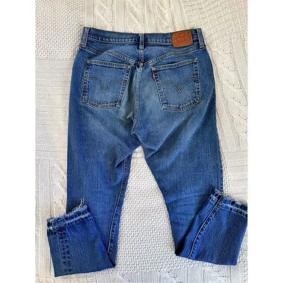 Levi’s 501 Straight Skinny Leg Jeans Size 31 - Picture 3 of 11